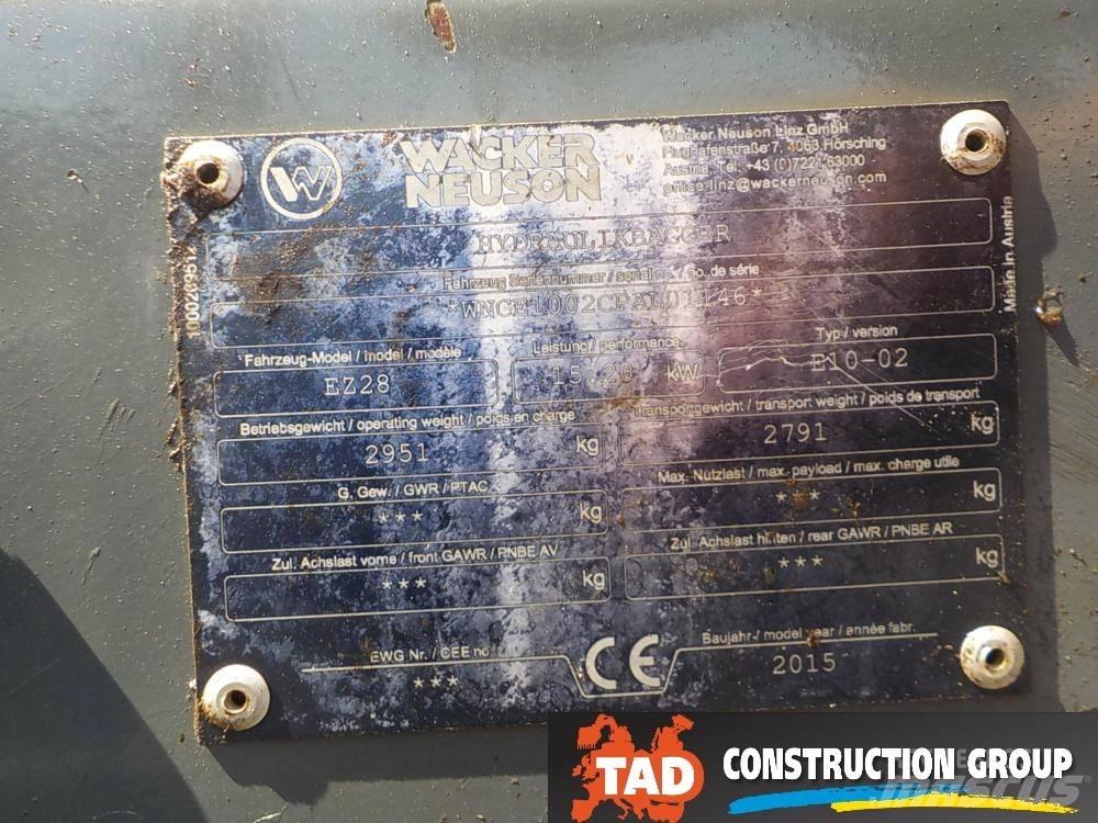 Wacker Neuson EZ28 Mini rýpadla < 7t