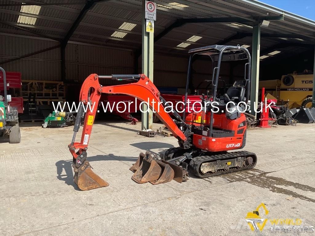 Kubota U 17-3 Mini rýpadla < 7t