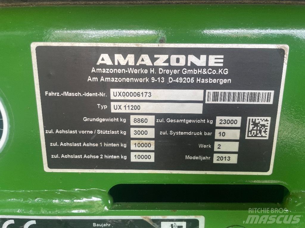 Amazone UX 11200 Tažené postřikovače