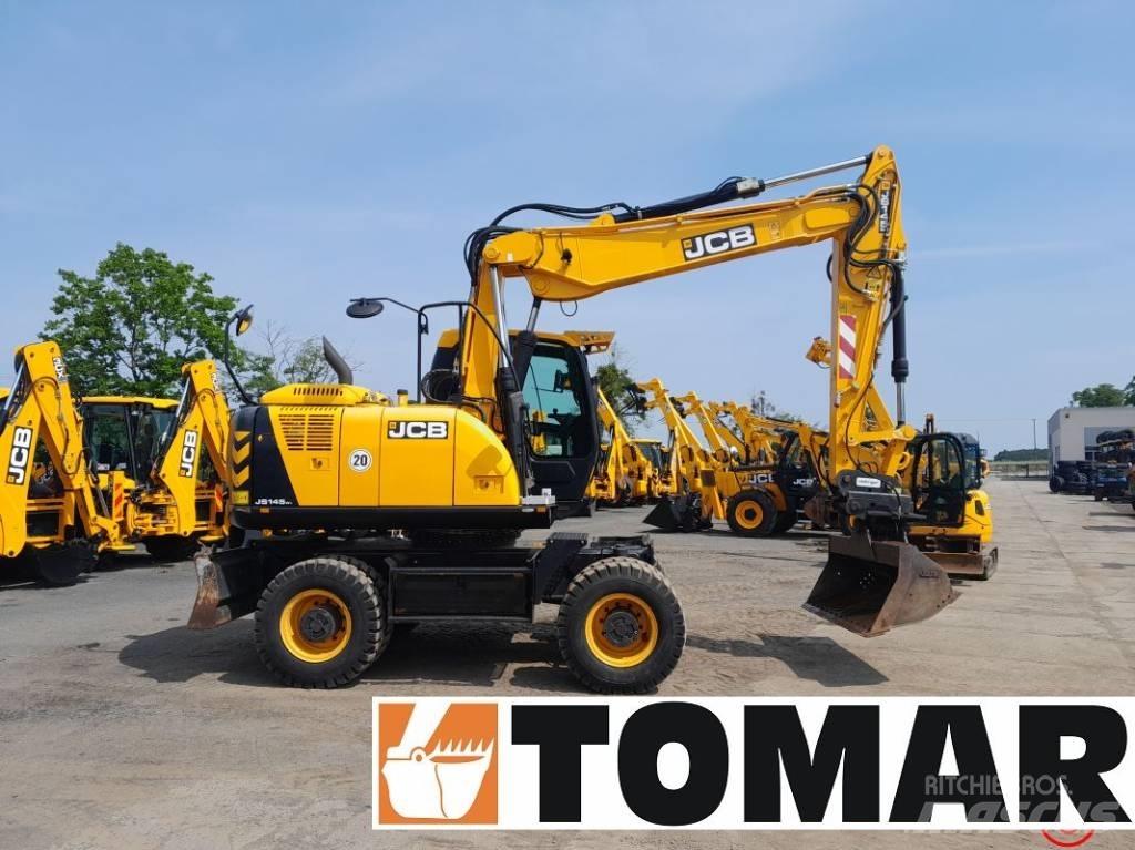 JCB JS 145 W Kolová rýpadla