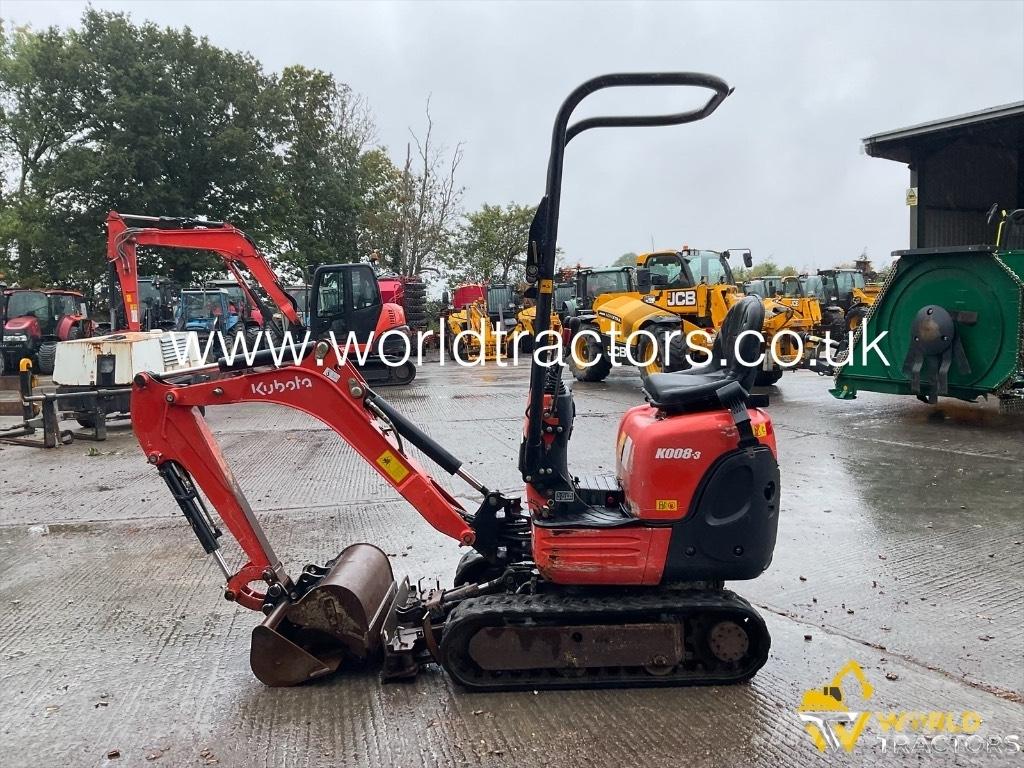 Kubota U 10-3 Mini rýpadla < 7t