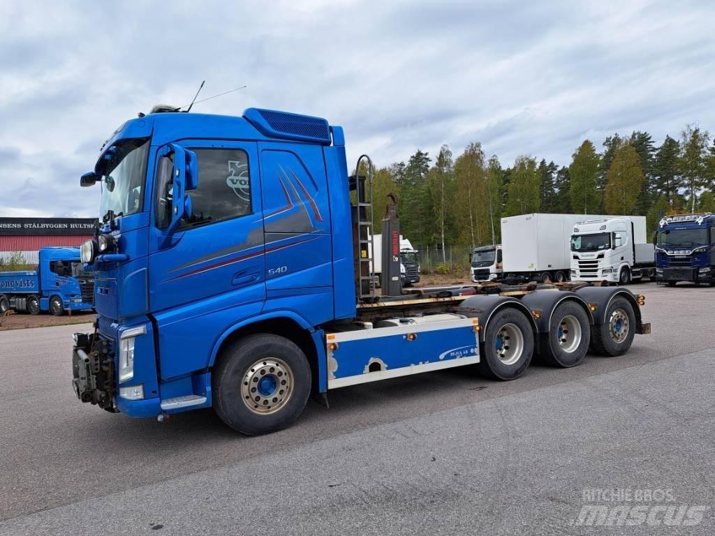 Volvo FH 540 Plogbil Hákový nosič kontejnerů