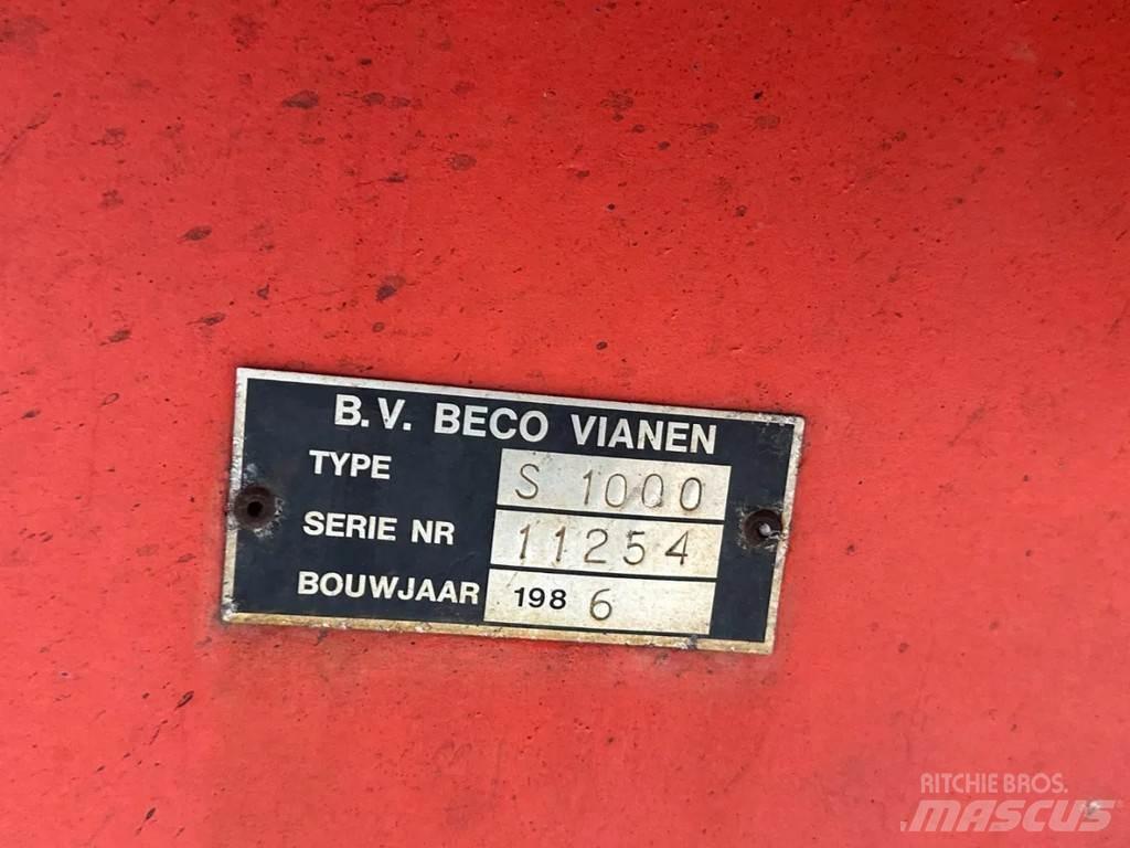 Beco S 1000 Užitkové stroje
