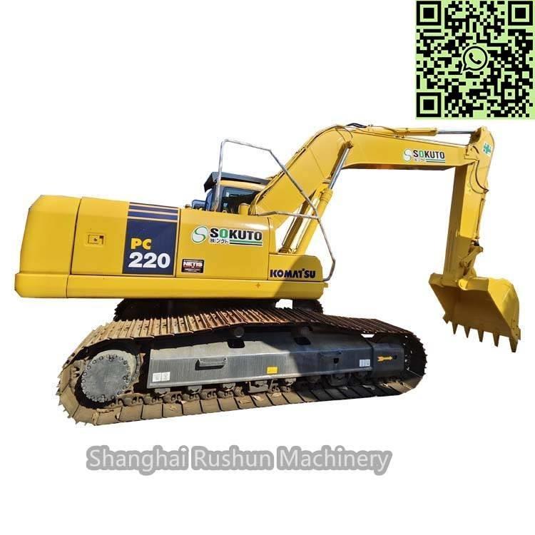 Komatsu PC220-7 Pásová rýpadla