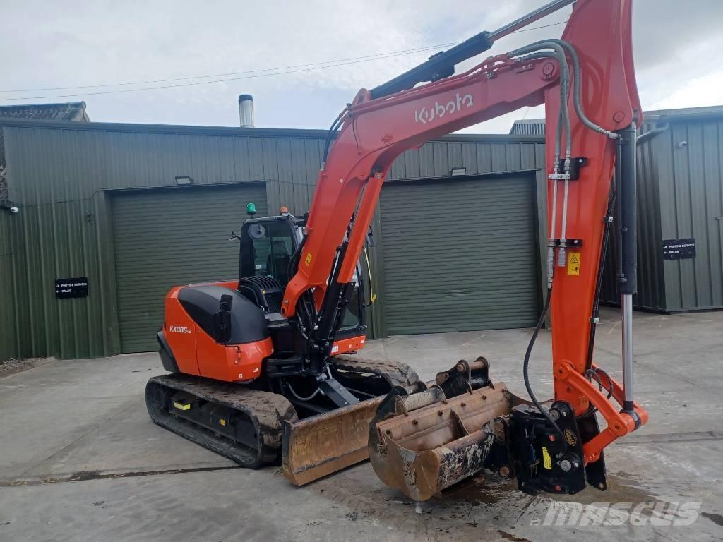 Kubota KX 085-5 Midi rýpadla 7t - 12t