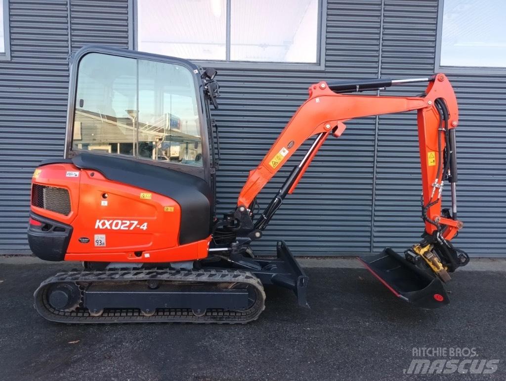 Kubota KX 027-4 Mini rýpadla < 7t