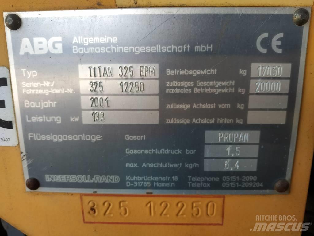 ABG Titan 325 EPM Finišery