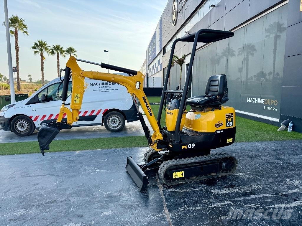 Komatsu PC 09-1 Mini rýpadla < 7t