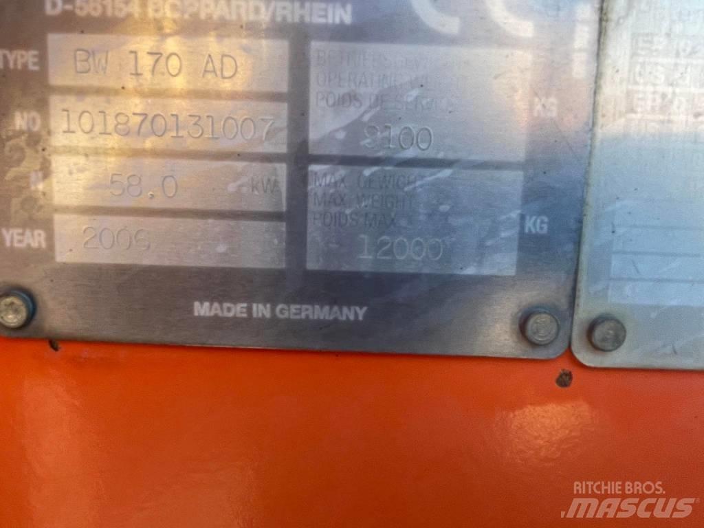 Bomag BW 170 AD Tandemové válce
