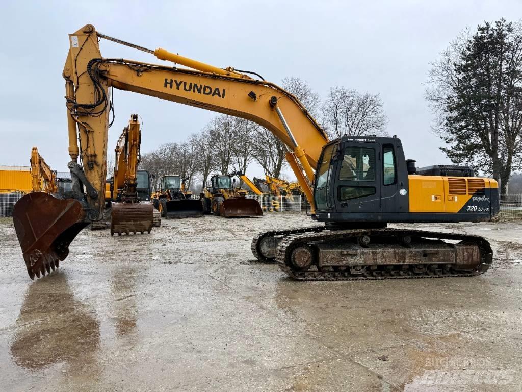 Hyundai R320LC-7A Pásová rýpadla