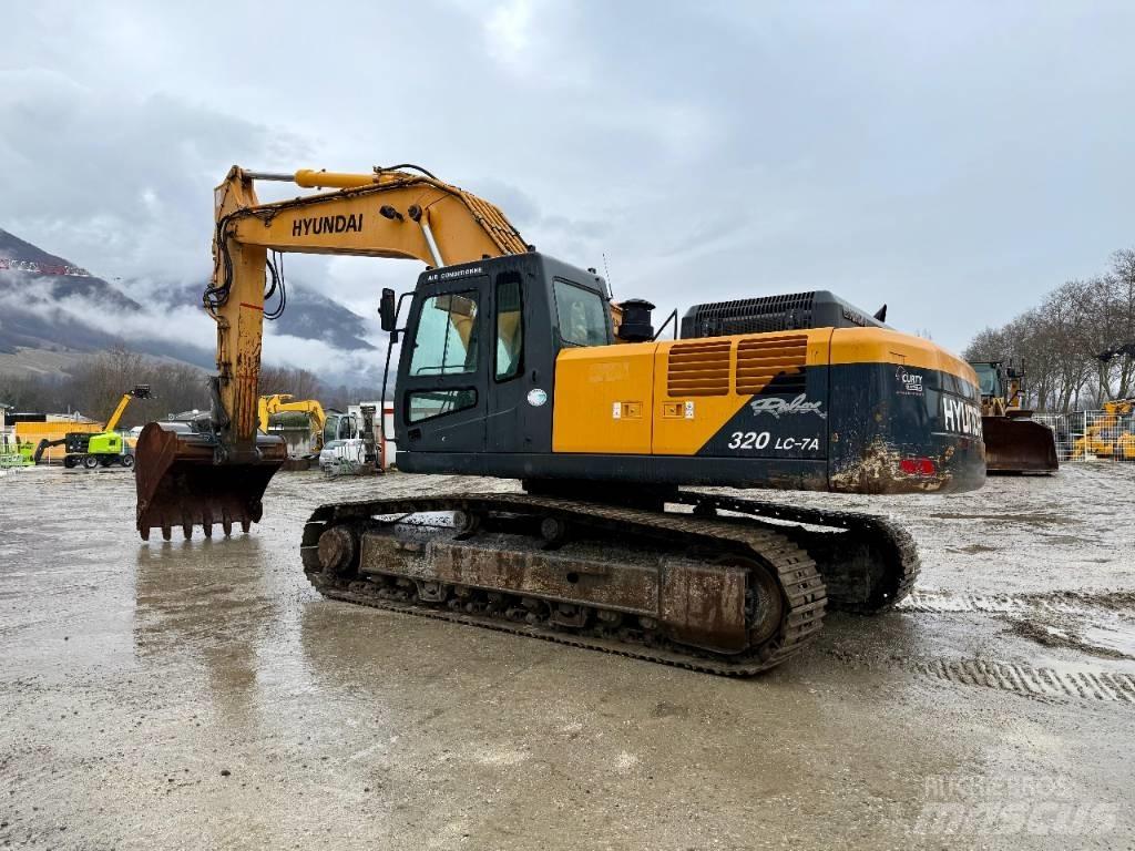Hyundai R320LC-7A Pásová rýpadla