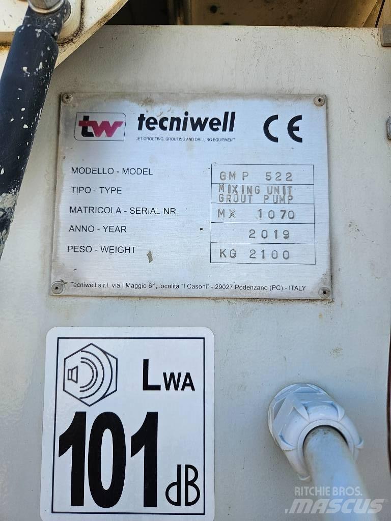  Tecniwell   GMP522 Stavební míchačky