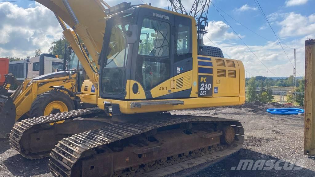 Komatsu PC210 LCi‑10 Pásová rýpadla
