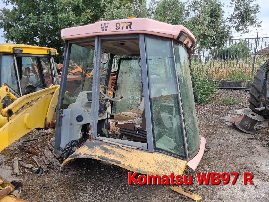  CABINE KOMATSU WB97R Kabiny a interiér