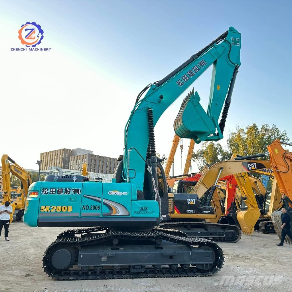 Kobelco SK 200 Pásová rýpadla