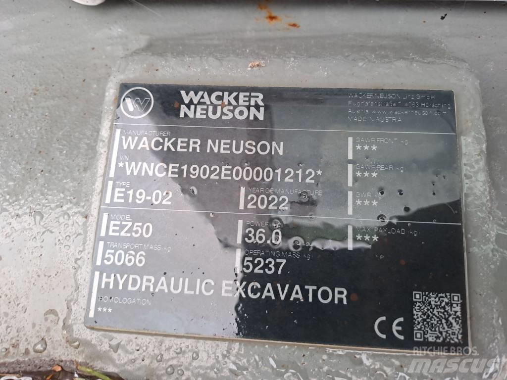 Wacker Neuson EZ50 Pásová rýpadla