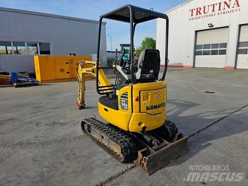 Komatsu PC 14 R-3HS Mini rýpadla < 7t