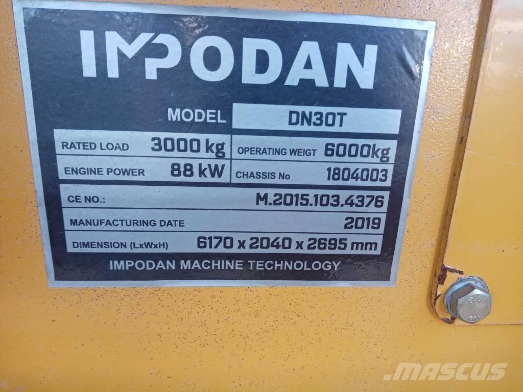 Impodan DN30T Teleskopické kolové nakladače