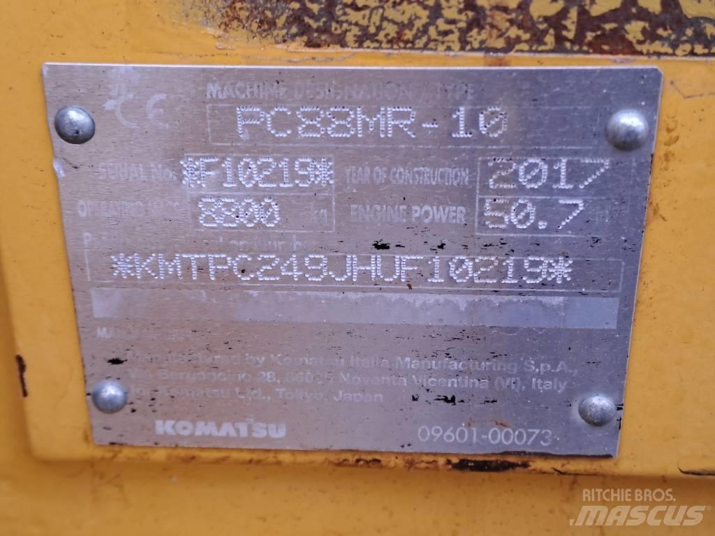 Komatsu PC 88 MR Rýhovače