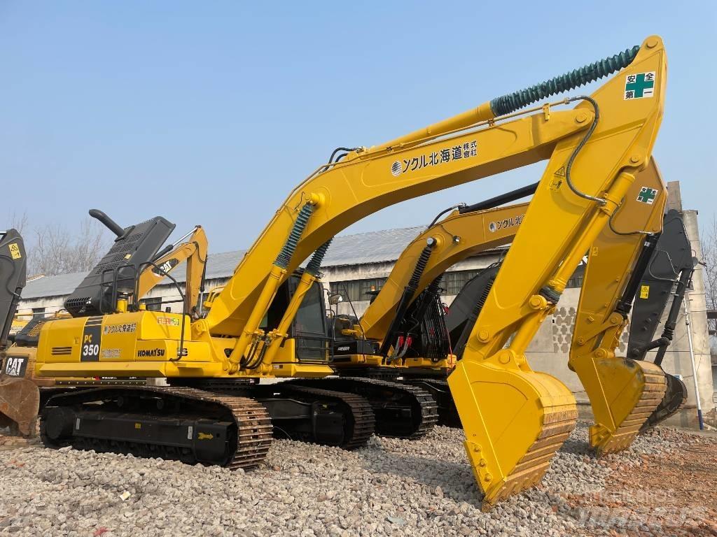 Komatsu PC 350 Pásová rýpadla