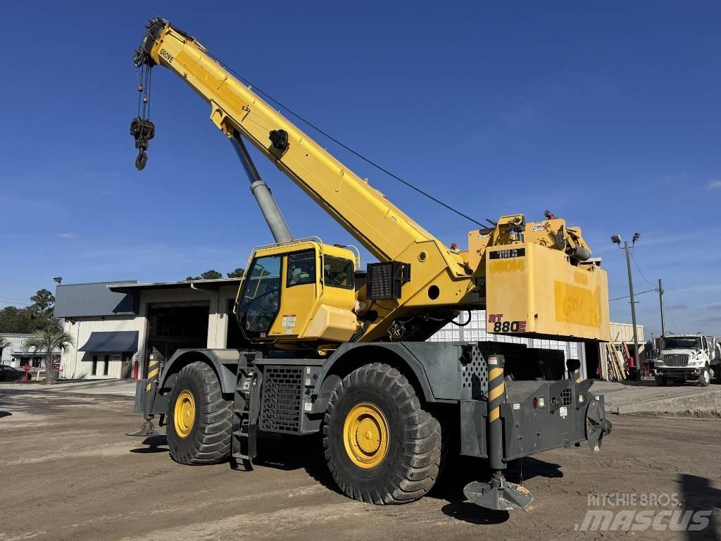 Grove RT 880 E Jeřáby pro těžký terén