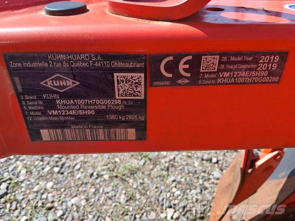 Kuhn Vari-Master 123 Oboustranné pluhy