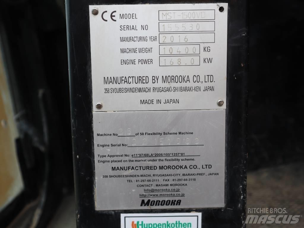 Morooka MST 1500 V D Pásové dempry