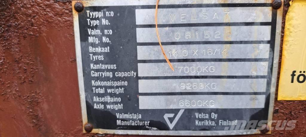 Velsa 7000kg Sklápěcí přívěs