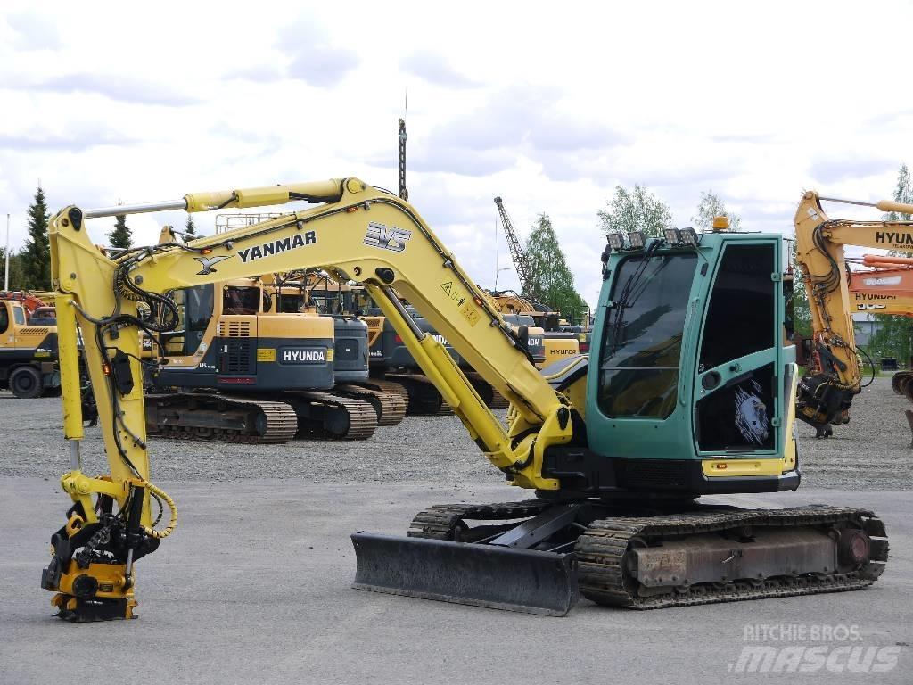 Yanmar Vio 80 Midi rýpadla 7t - 12t