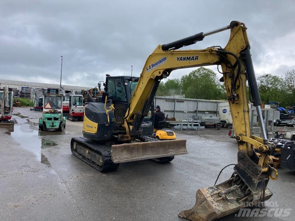 Yanmar Vio 80-1 Midi rýpadla 7t - 12t