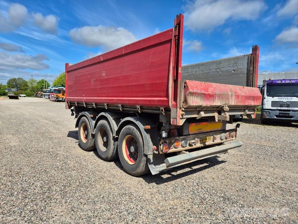 Nopa 3 axle tipper Sklápěcí přívěsy