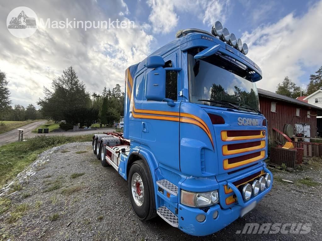 Scania R 480 LB Hákový nosič kontejnerů