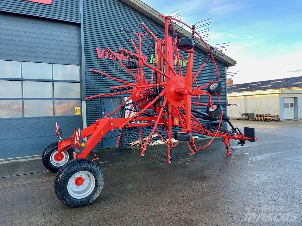 Kuhn GA 8731 Obraceče a shrabovače sena