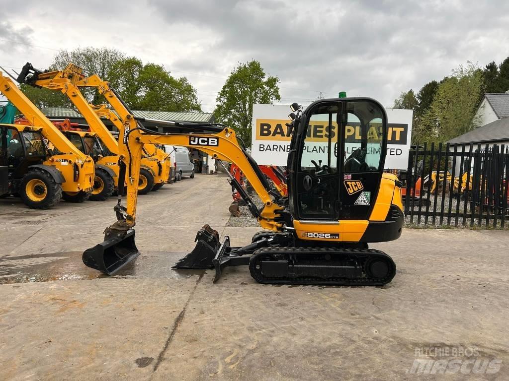JCB 8026 CTS Mini rýpadla < 7t