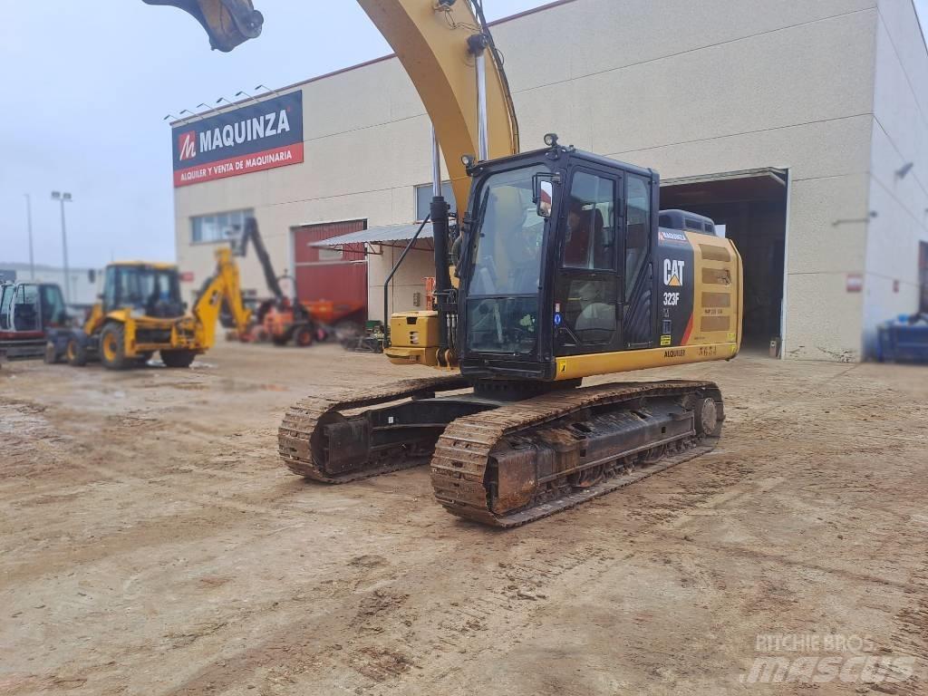 CAT 323FLN IHC Pásová rýpadla