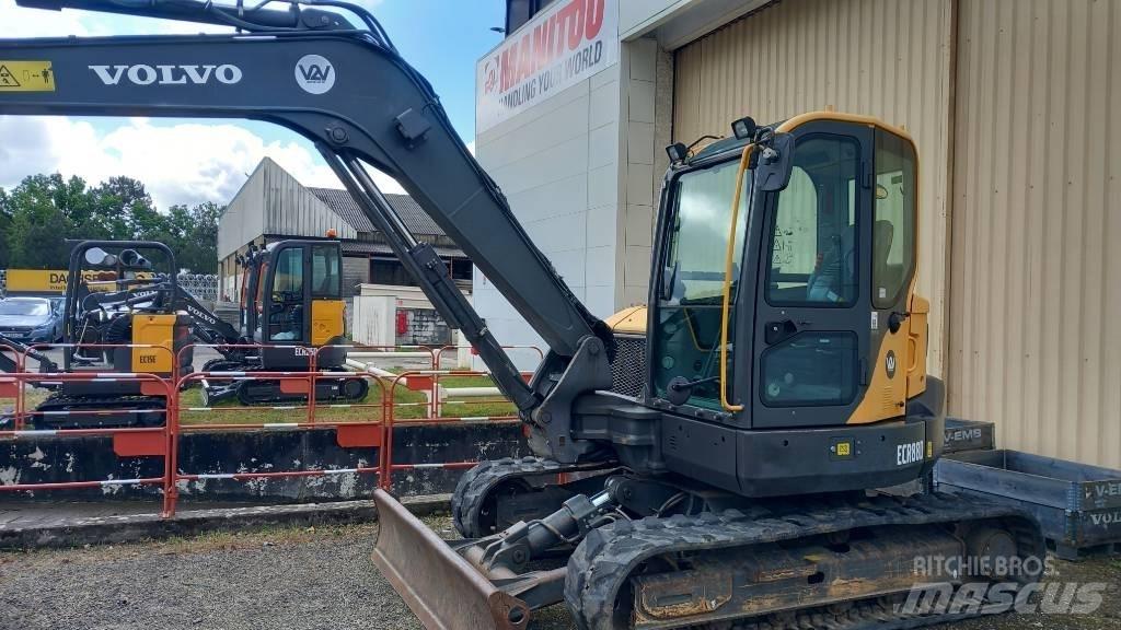 Volvo ECR 88 D Pásová rýpadla