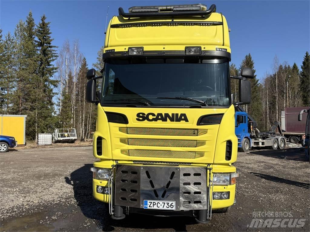 Scania R164G 8*4 Autojeřáby, hydraulické ruky