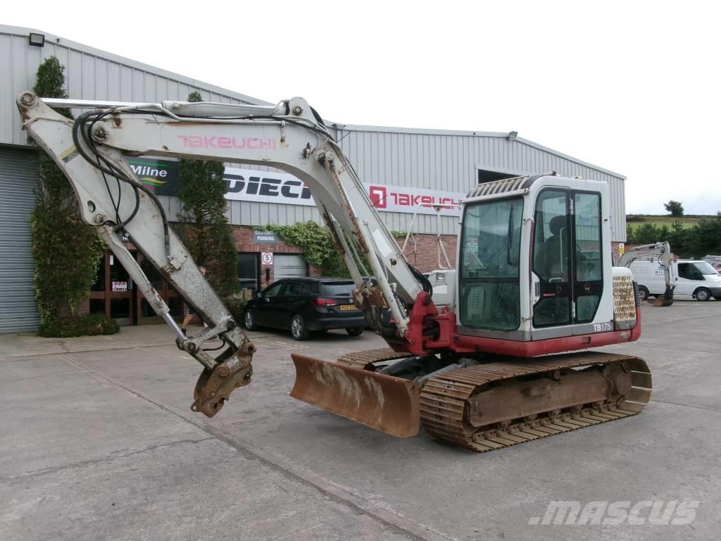 Takeuchi TB 175 Midi rýpadla 7t - 12t