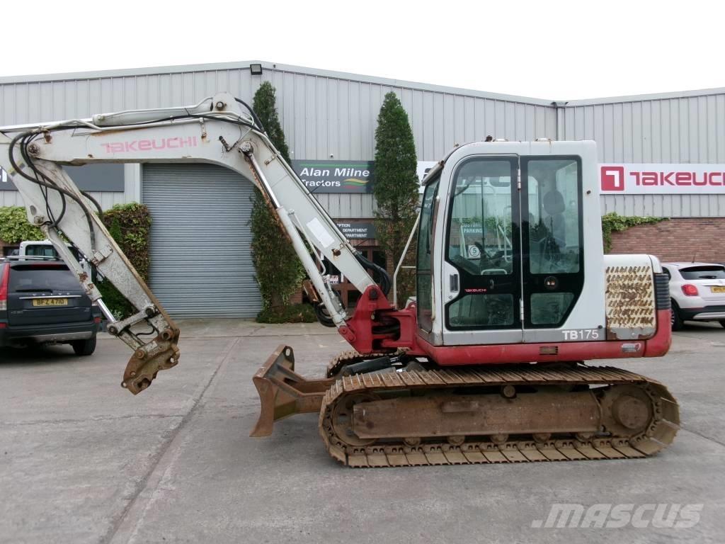Takeuchi TB 175 Midi rýpadla 7t - 12t
