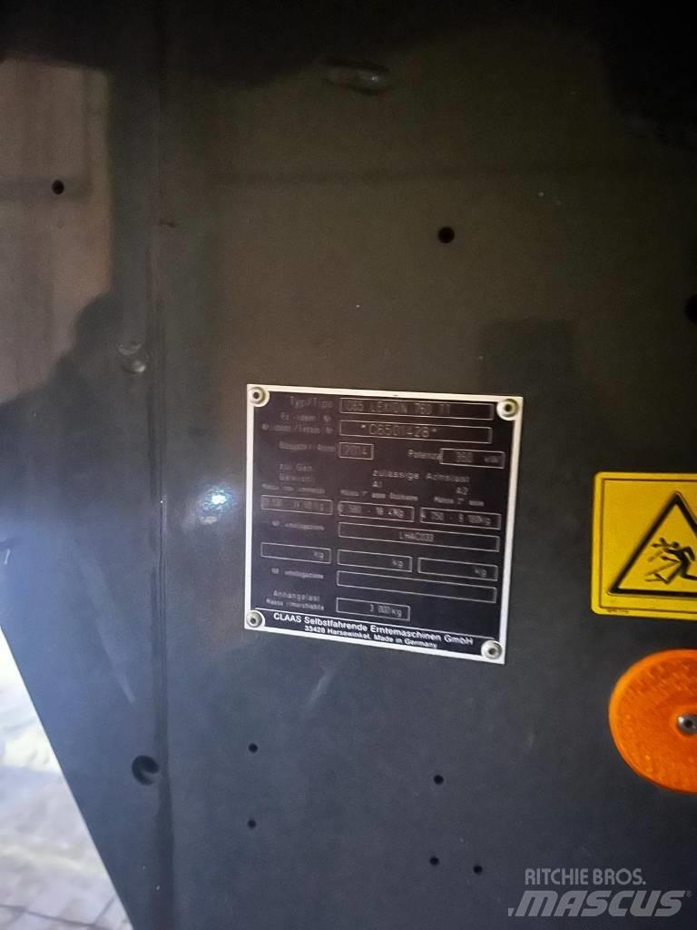 CLAAS Lexion 760 TT Sklízecí mlátičky