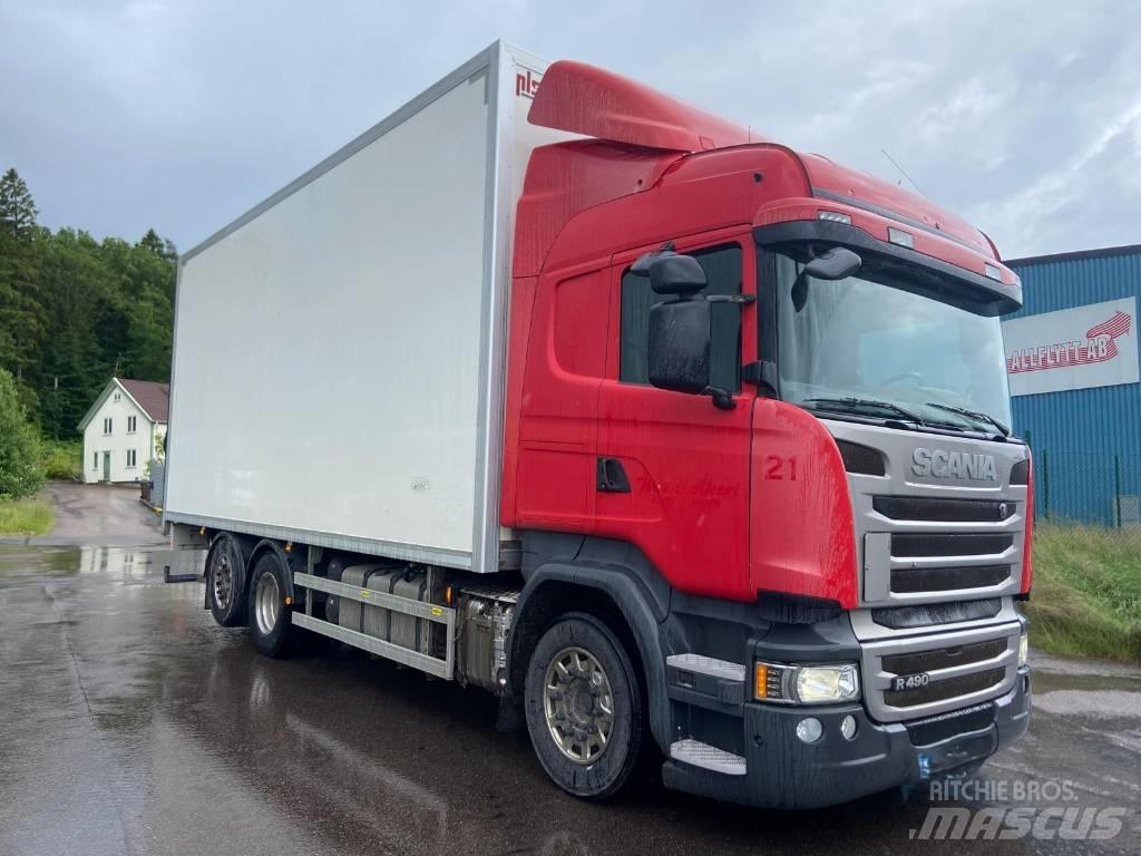 Scania R 490 LB Skříňová nástavba