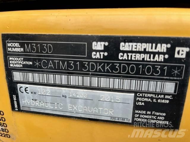 CAT M 313 D Kolová rýpadla