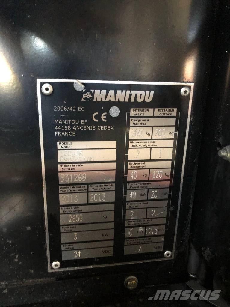 Manitou 100 VJR Nůžková zvedací plošina