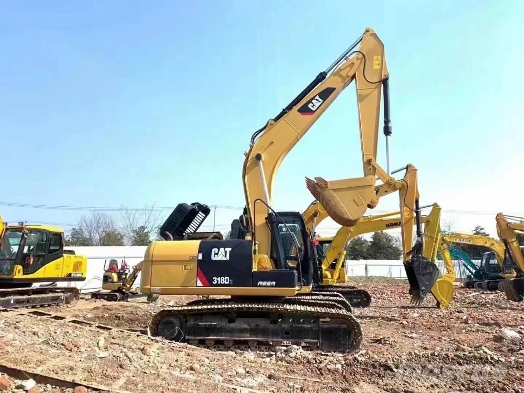 CAT 318d Pásová rýpadla
