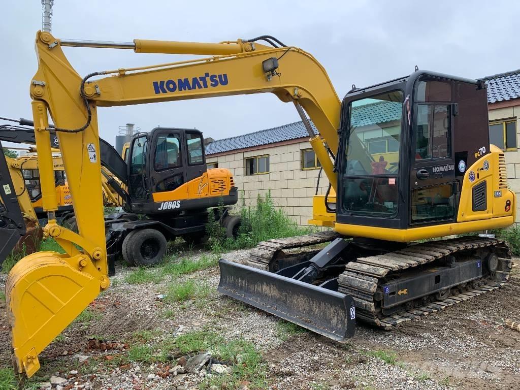 Komatsu PC 70 Midi rýpadla 7t - 12t