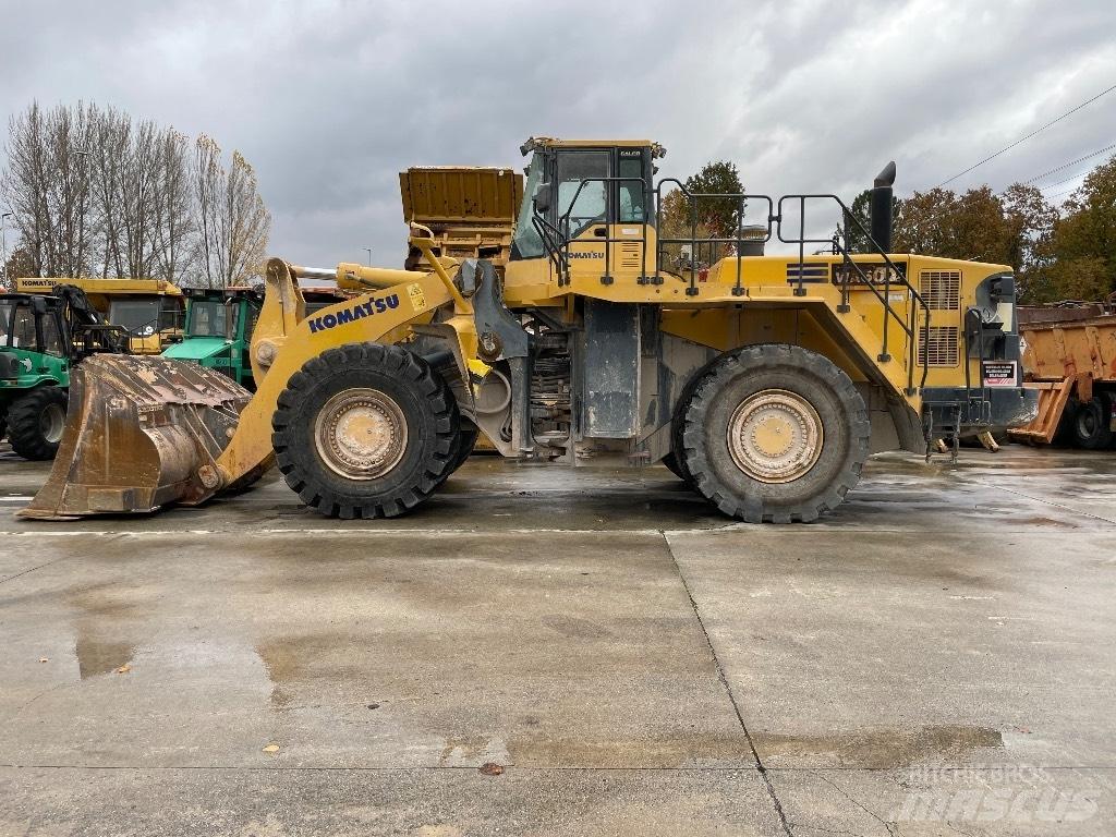 Komatsu Wa600-6 Kolové nakladače