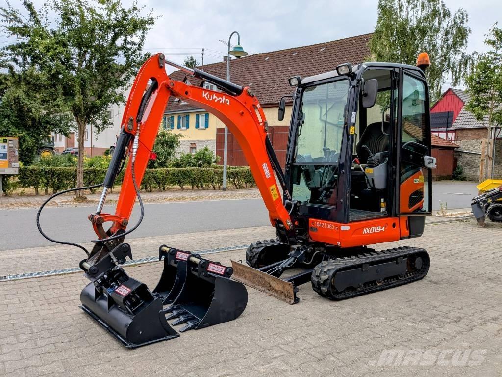 Kubota KX 019-4 Mini rýpadla < 7t