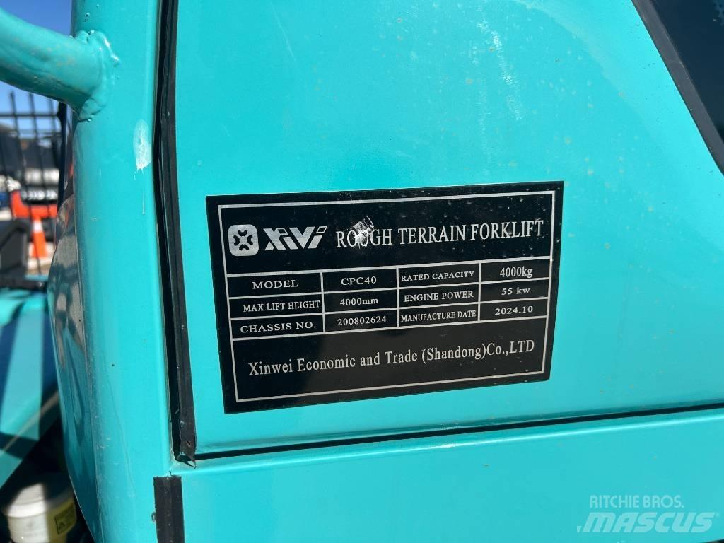 XIVI CPC40 Terénní vysokozdvižné vozíky