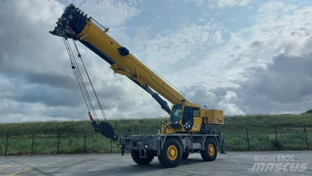 Grove RT 550E Jeřáby pro těžký terén