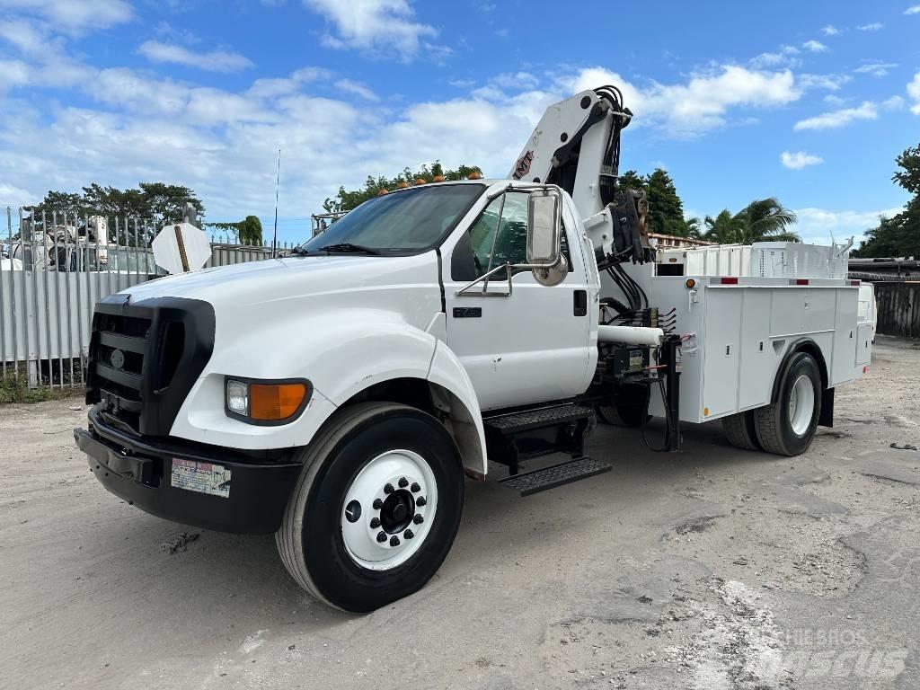 Ford F 750 XL SD Autojeřáby, hydraulické ruky